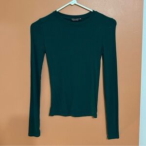 Ribbed long sleeve